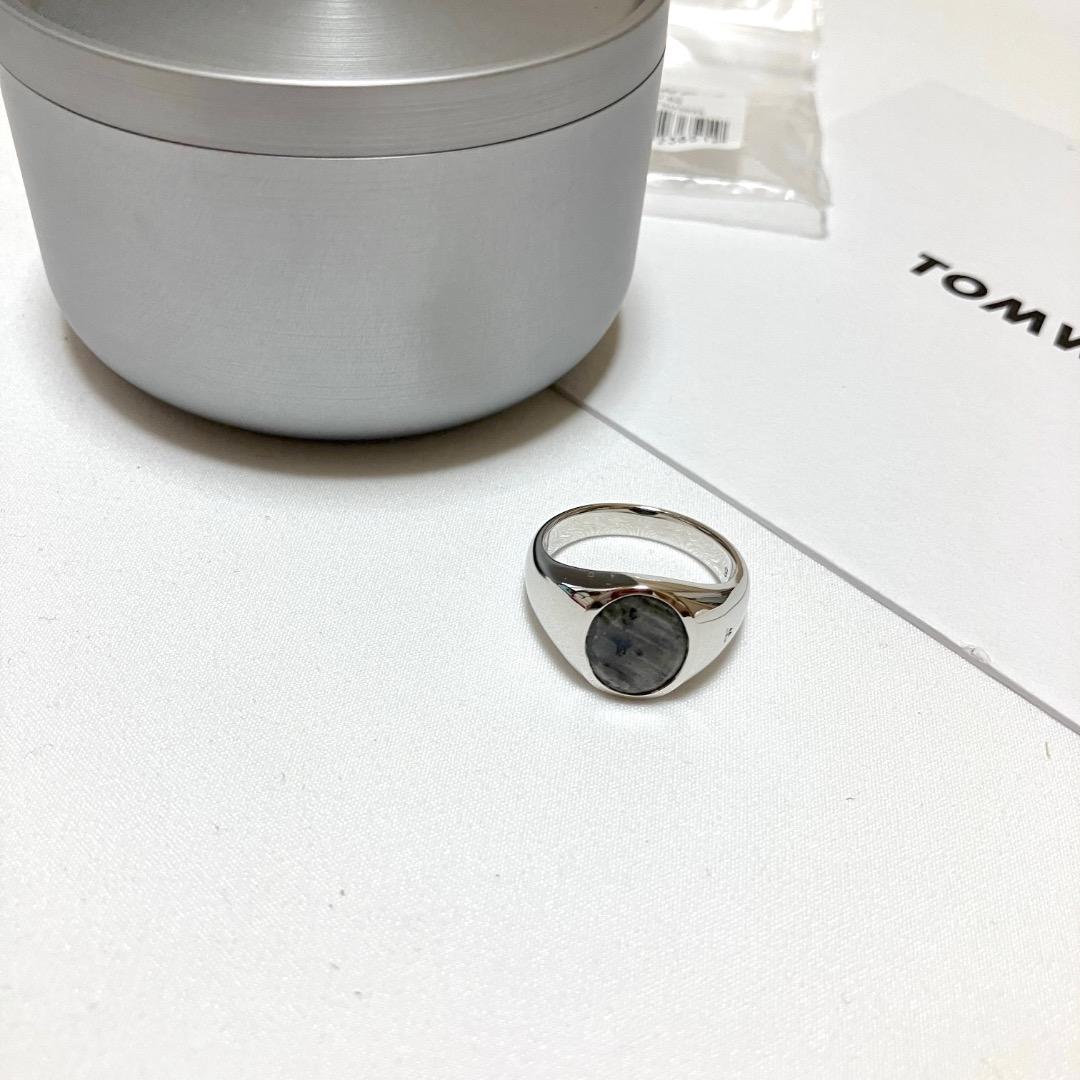 新品 62 TOMWOOD Lizzie Larvikite 指輪 18042