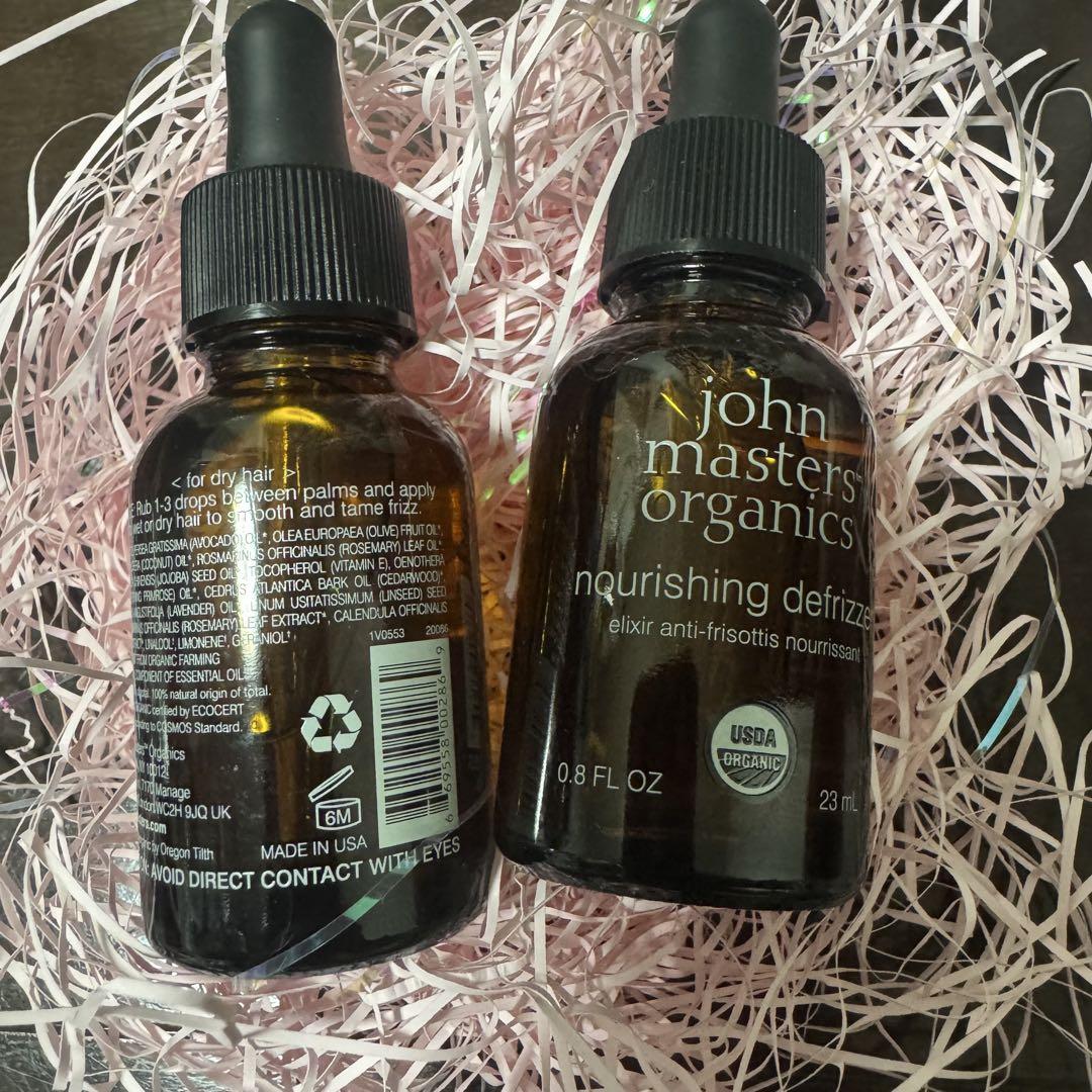 john masters organics ヘアーオイル3本