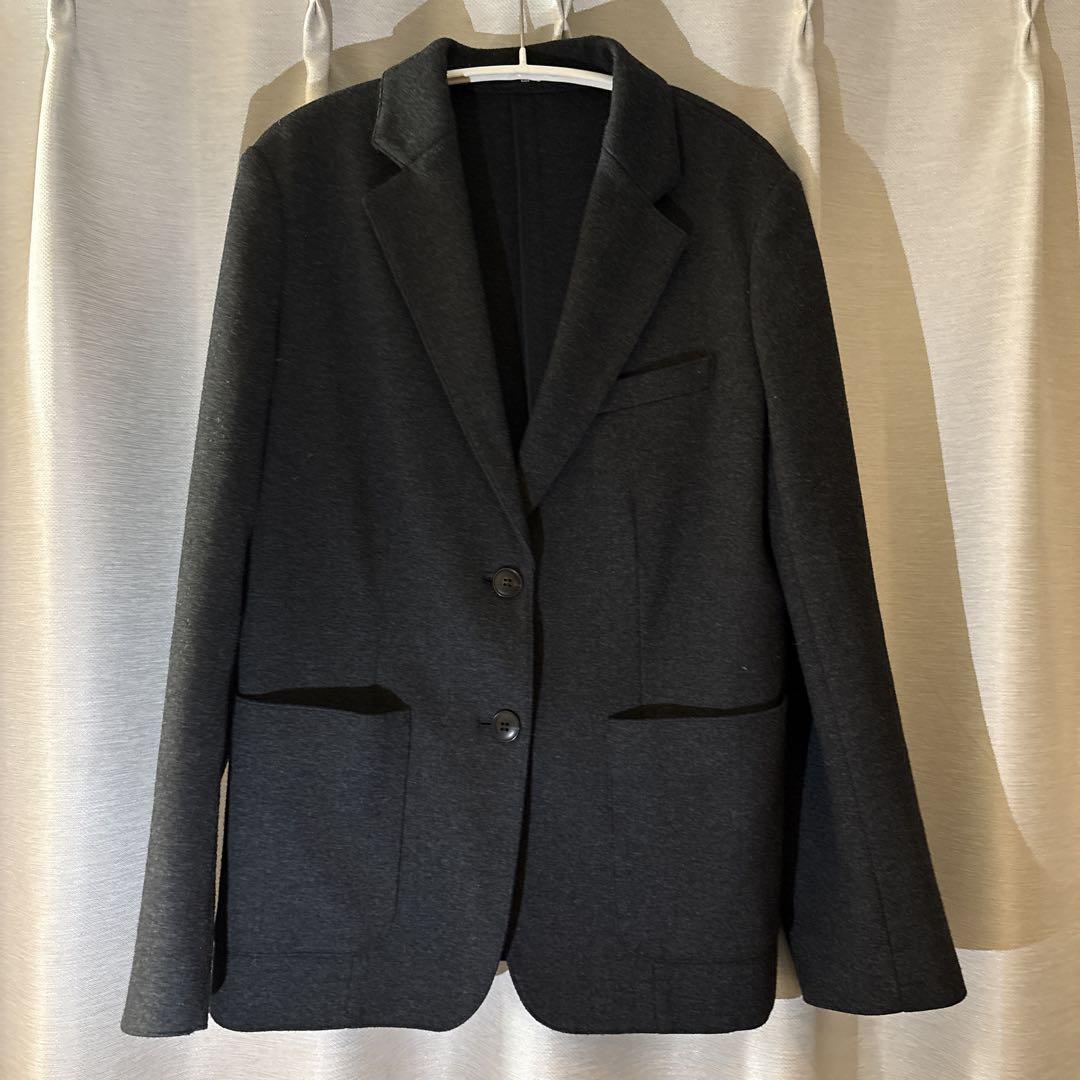 UNIQLO:C】セットアップ ジャケット & パンツ ダークグレー S