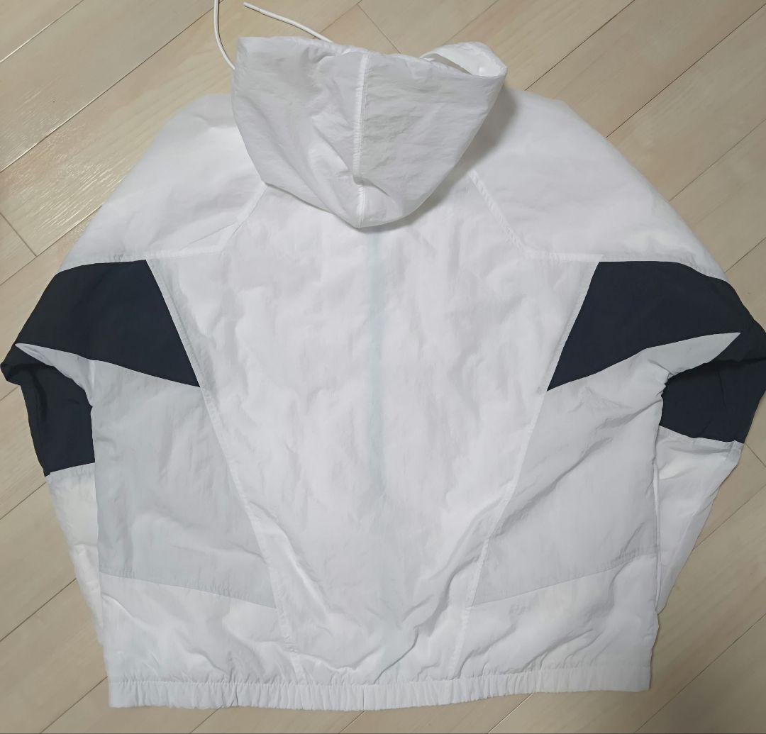 ナイキ 筆記体 セットアップ NIKE ホワイト 水色 ナイロン