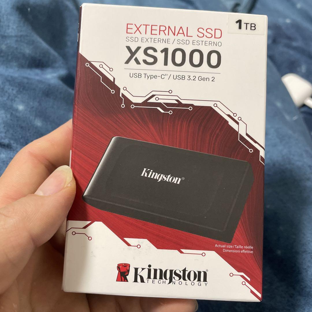 Kingston XS1000 外付けSSD 1TB