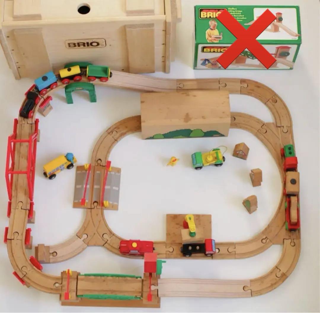 【2502yamada様専用】　BRIO 　ブリオ　木製レールセット