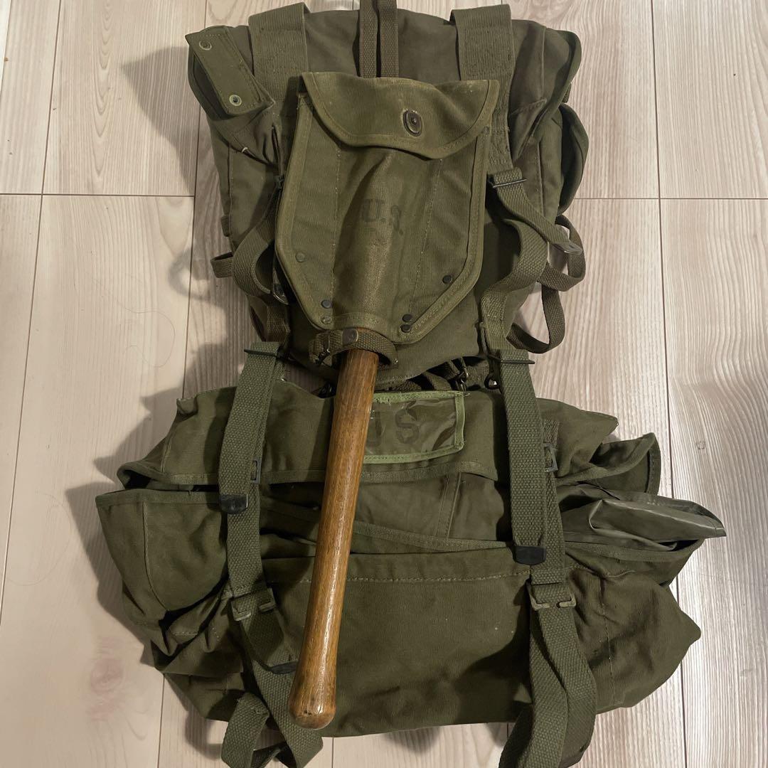 米軍 実物 M1945 1955 フィールドパック ピストルベルト フル