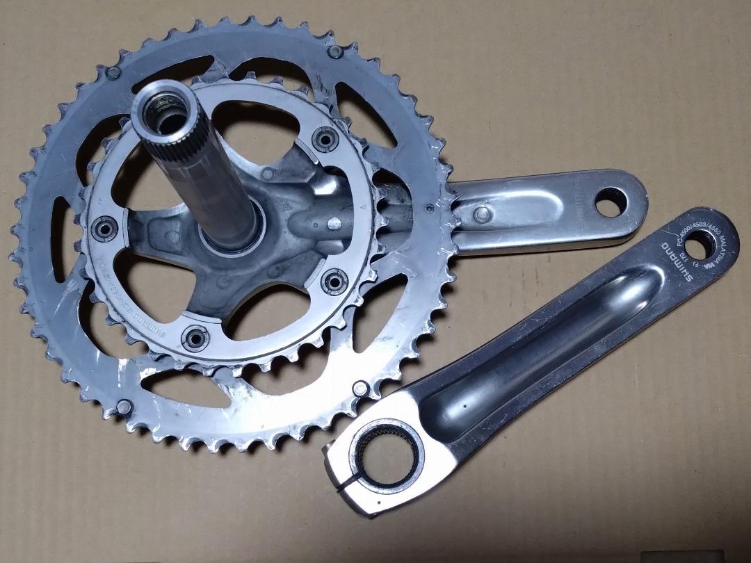全商品オープニング価格！ クランク Tiagra シマノ FC-4550 170mm 50-34T パーツ