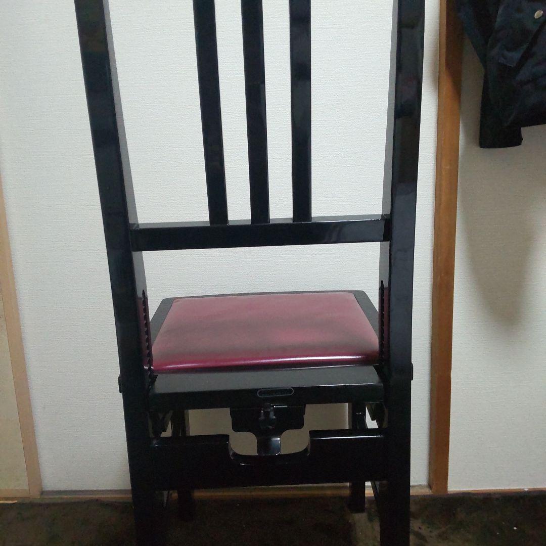 トムソン椅子　ピアノ椅子　背付き