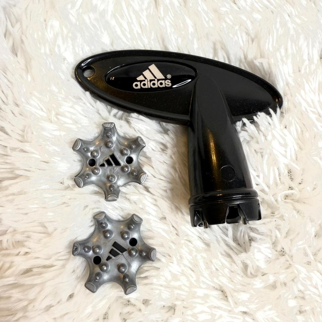 【新品タグ付】 BOA adidas ゴルフシューズ 24㎝ スパイクレンチ付