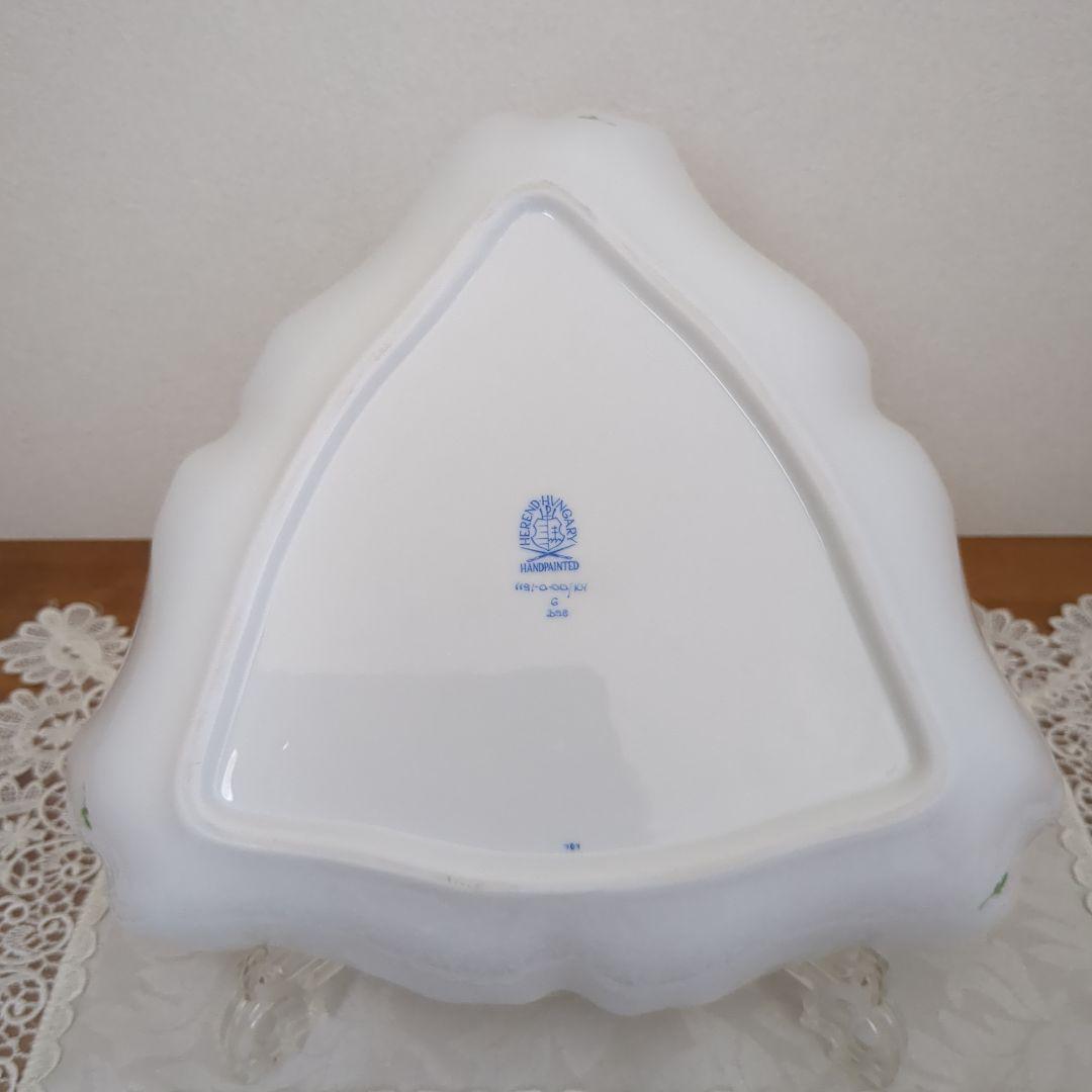 HEREND　バコニーの春　トライアングルディッシュ