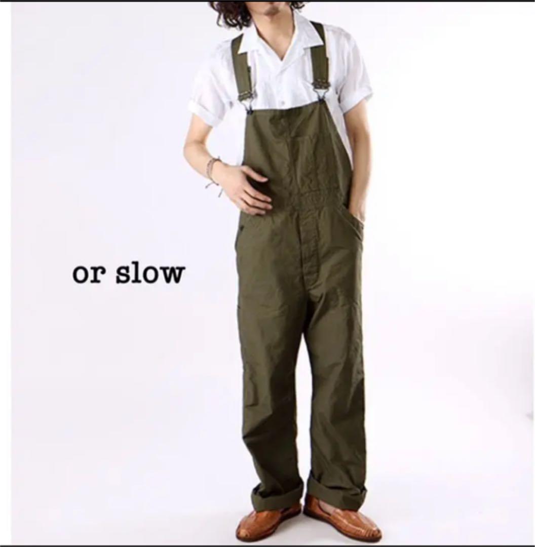 or Slow オアスローオーバーオール サロペット
