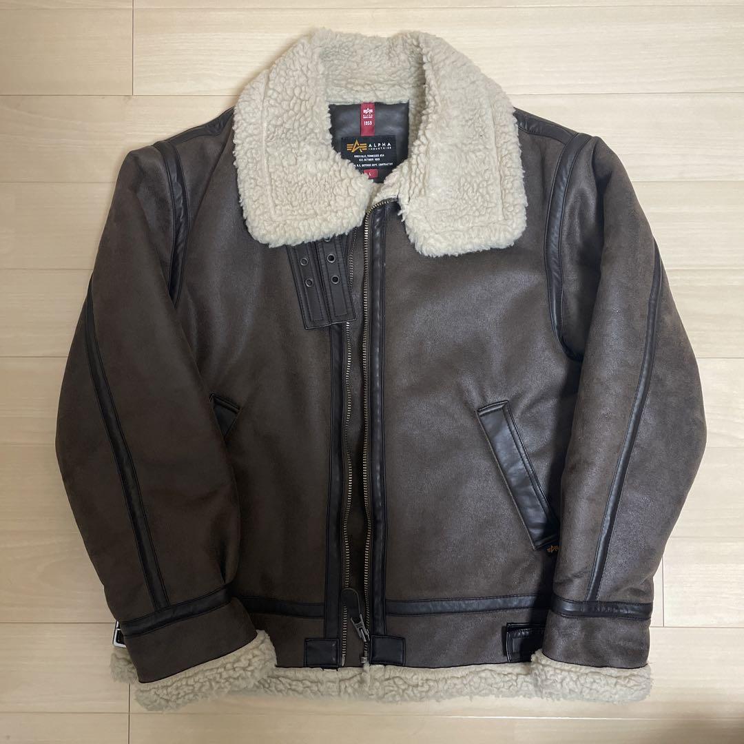 中古 ALPHA INDUSTRIES フライトジャケット ALPHA アルファ 20004-401 MA-1 フライトジャケット ナイロン