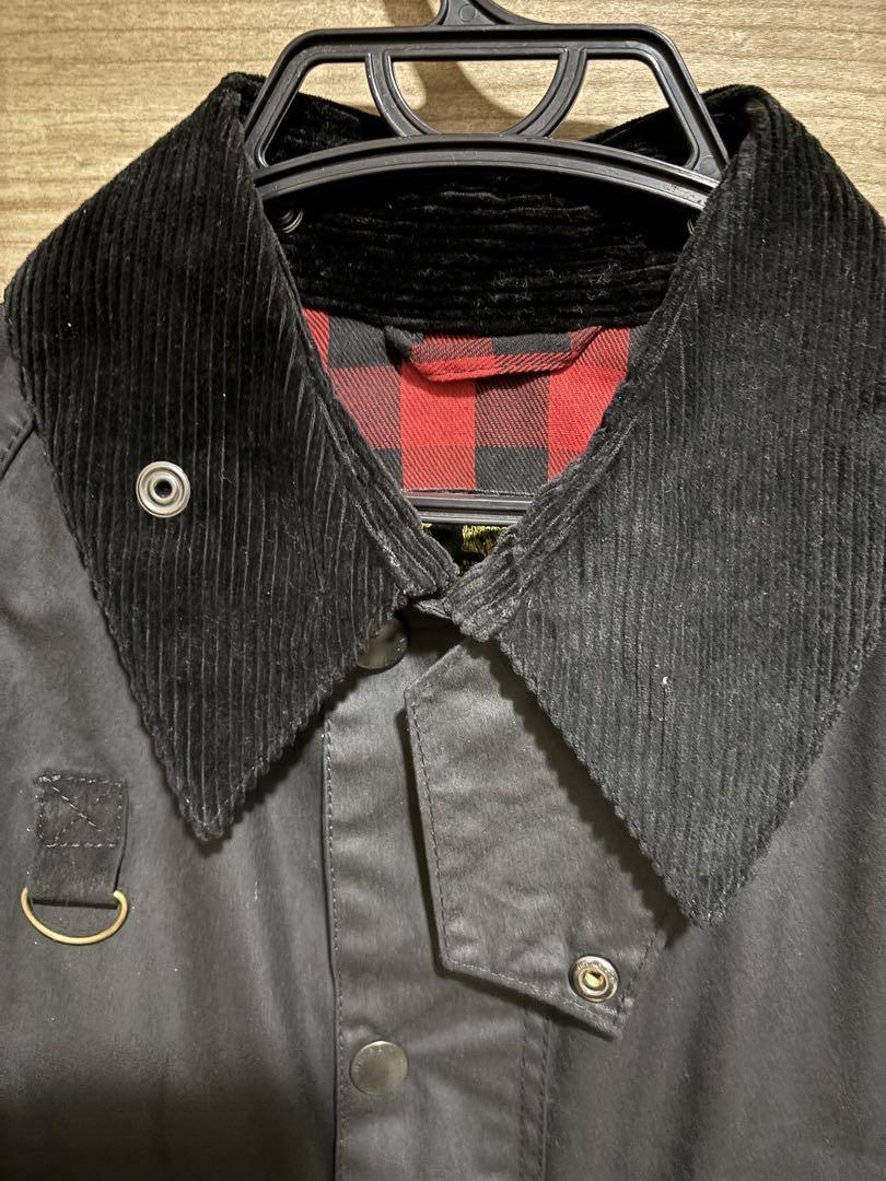 こうせいバブアースペイbarbour  spey sl オイルド　ブラック