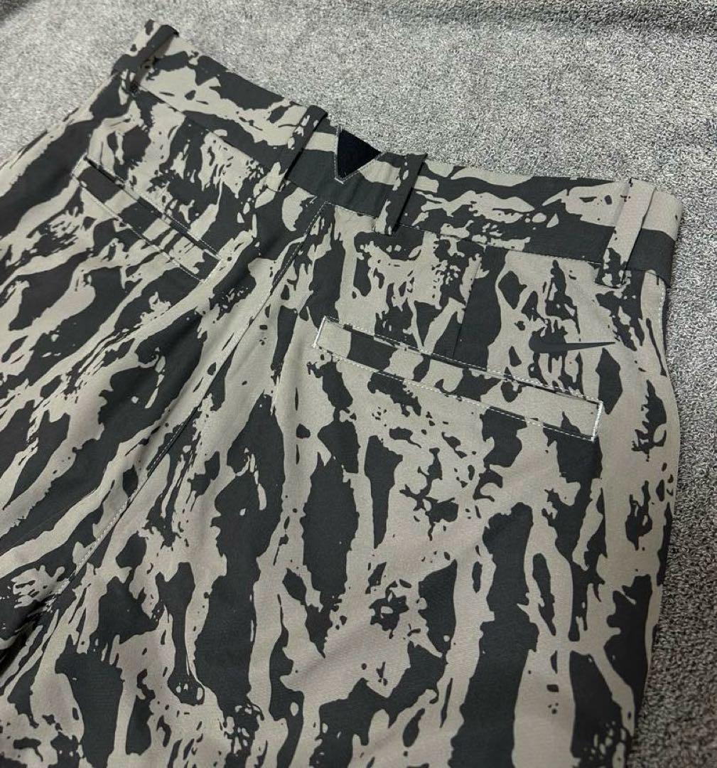 極美品 NIKE ナイキ カモフラージュ 迷彩 ショートパンツ M ゴルフパンツ