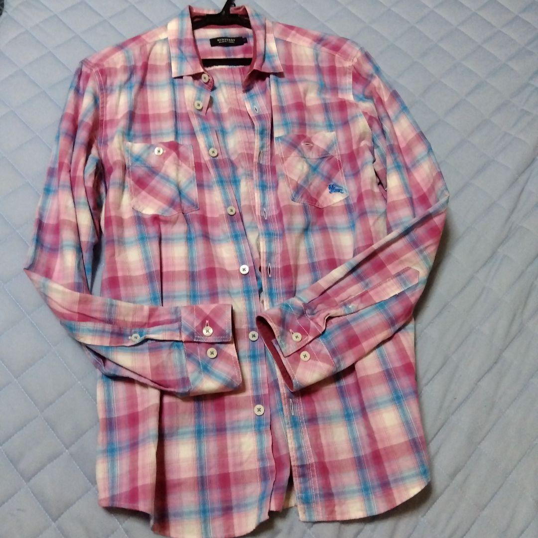 Burberry チェック柄 長袖シャツ
