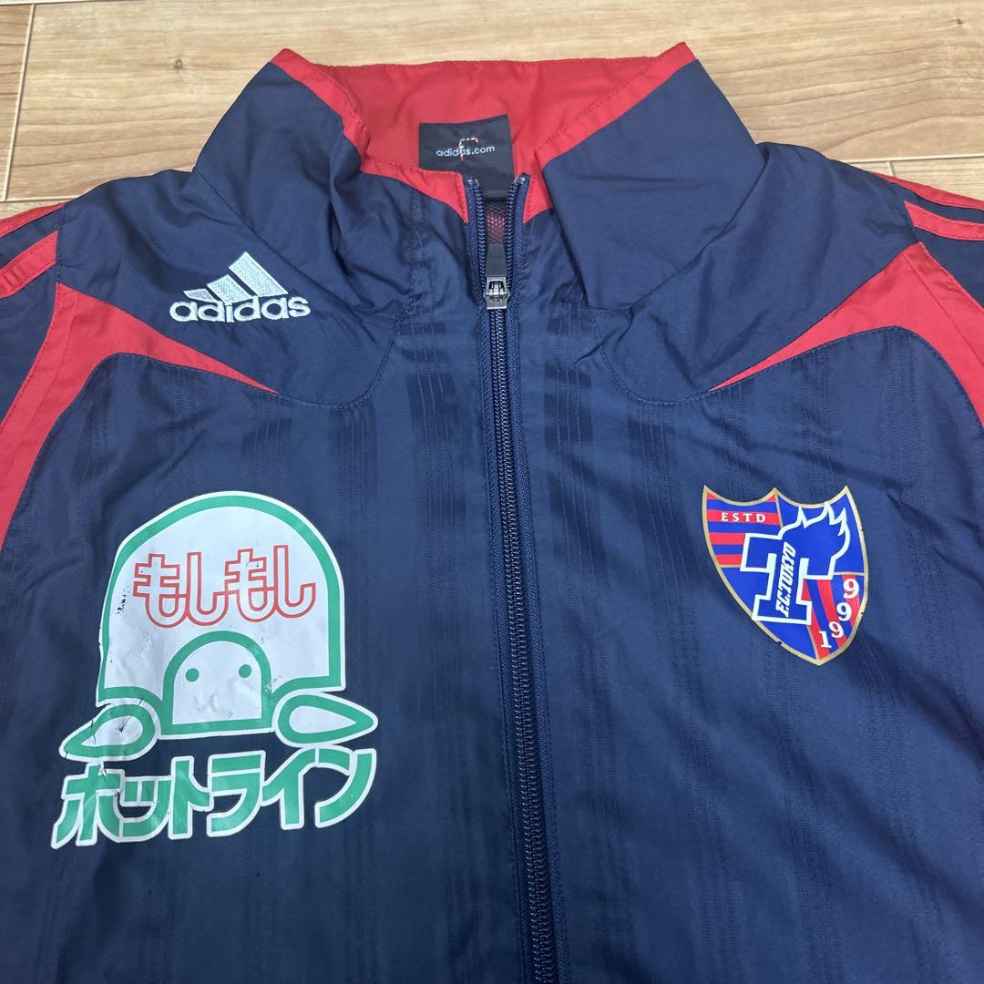 超ポイントアップ祭 adidas トレーニングジャージ上下セットFC東京 ウェア