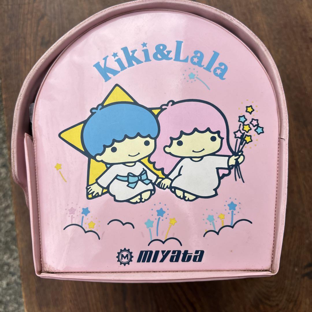 某メーカー 激レア 昭和レトロ 1976年製 ピンク ハンドバッグ Lala & Kiki バッグ