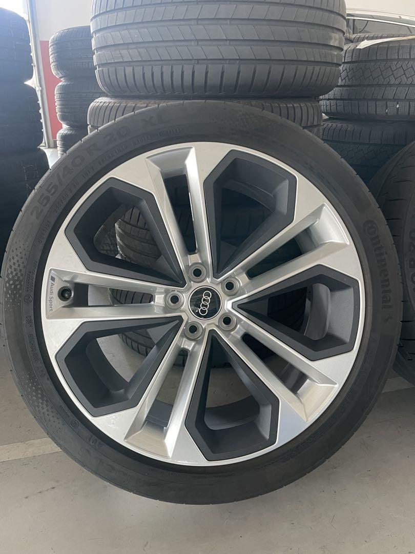 新車外し　Audi Ｑ３20インチホイールセット Continental