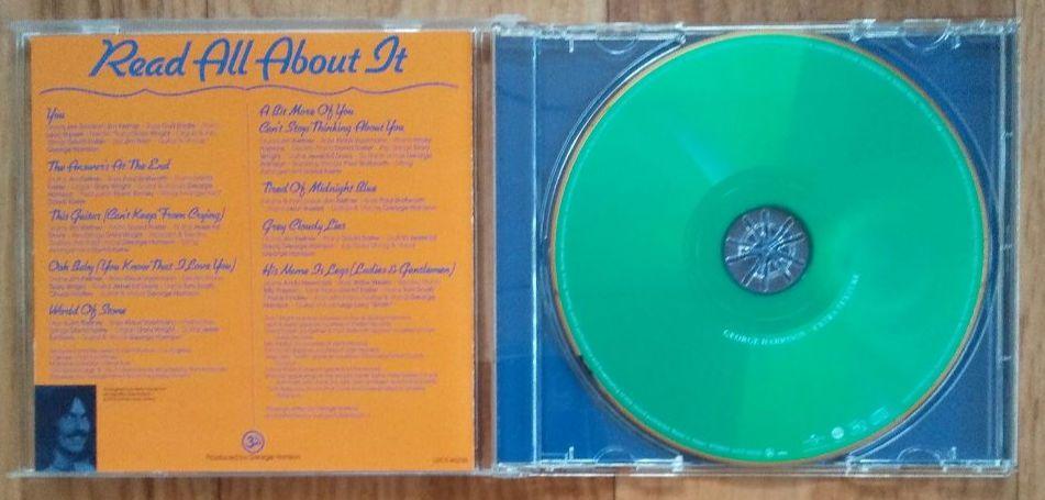 希少！】GEORGE HARRISONの8㎝CD5タイトルまとめて入荷してます