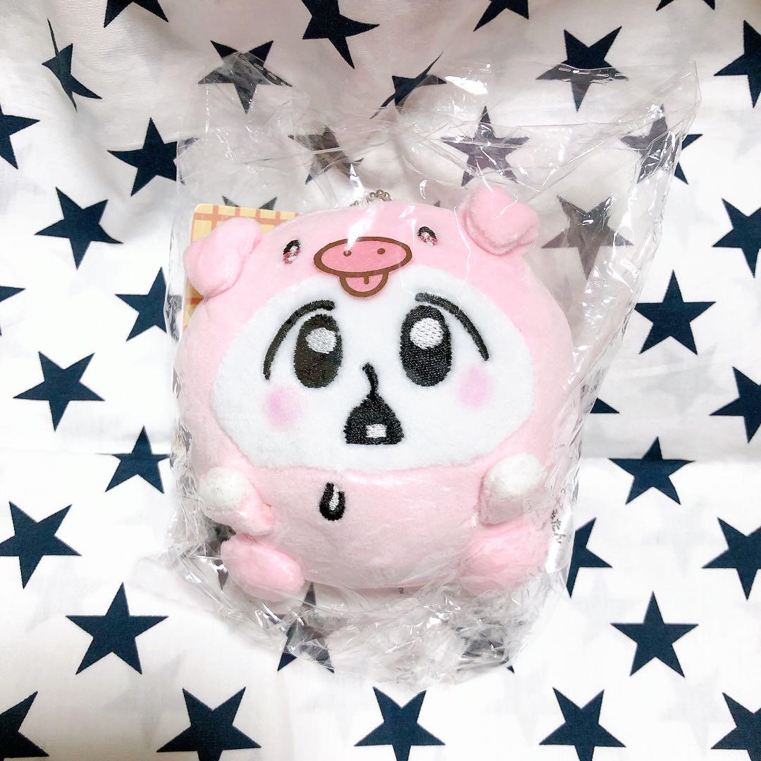 ちみたん ぬいぐるみ マスコット キーホルダー ブタ