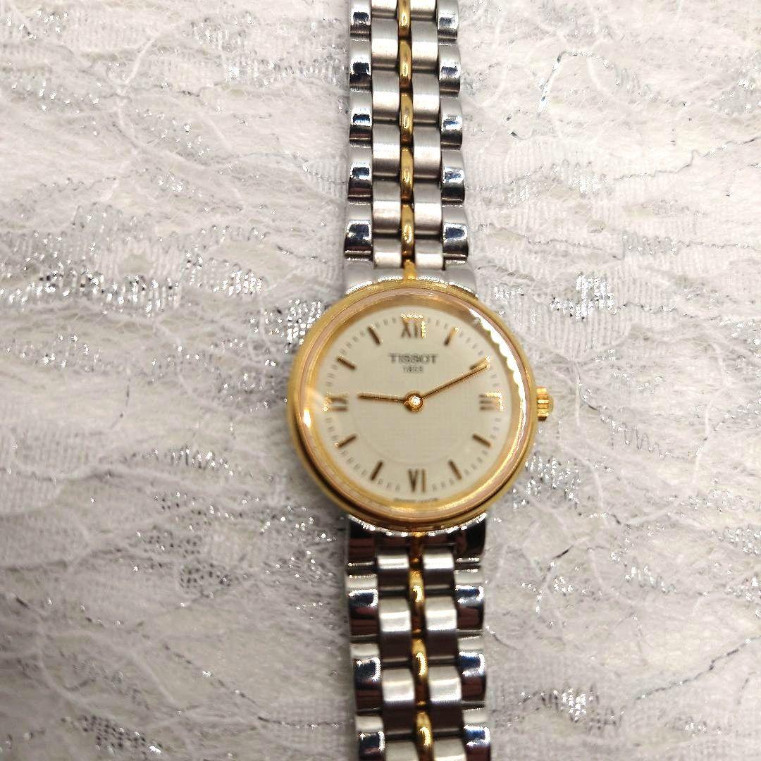 【極美品★箱コマ付き】TISSOT　ティソ　レディース腕時計