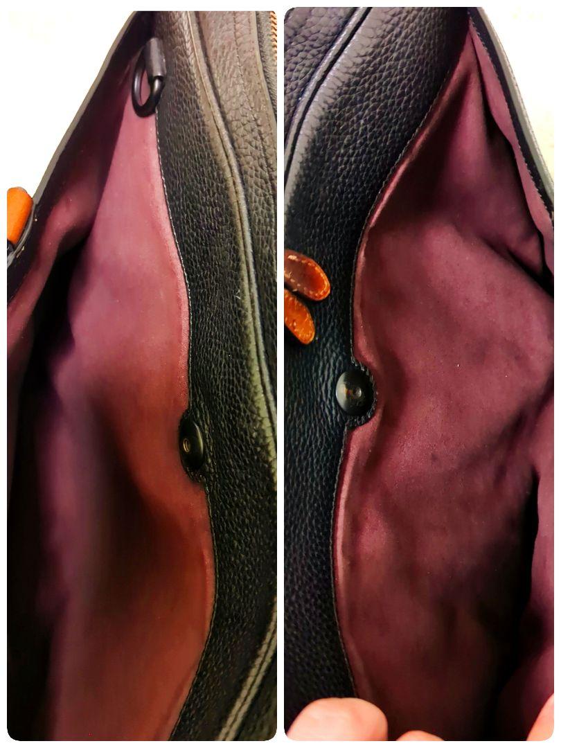 極美品　COACH A4 ブリーフケース メトロポリタン ショルダー末使カード付