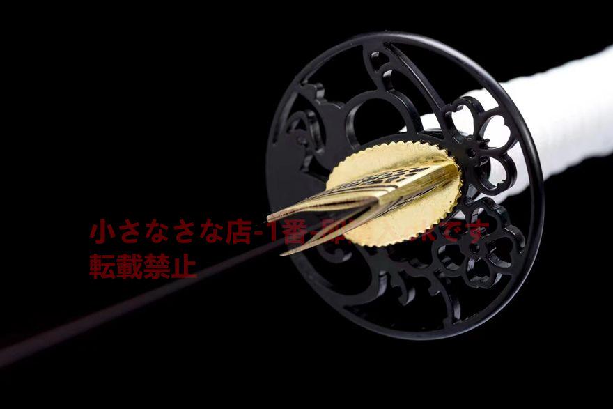 20寸模様鋼焼青ねじれ紋様【白梅】武具　刀装具　日本刀　模造刀 居合刀 20寸模様鋼焼青ねじれ紋様【白梅】武具 刀装具 日本刀 模造刀 居合刀