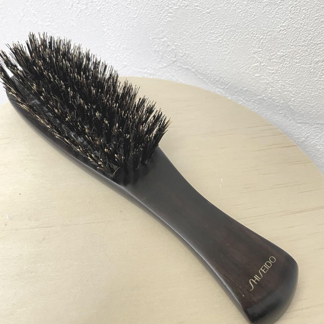 【廃盤品】資生堂 ブラッシングブラシ 811 正規品 猪毛ヘアブラシ