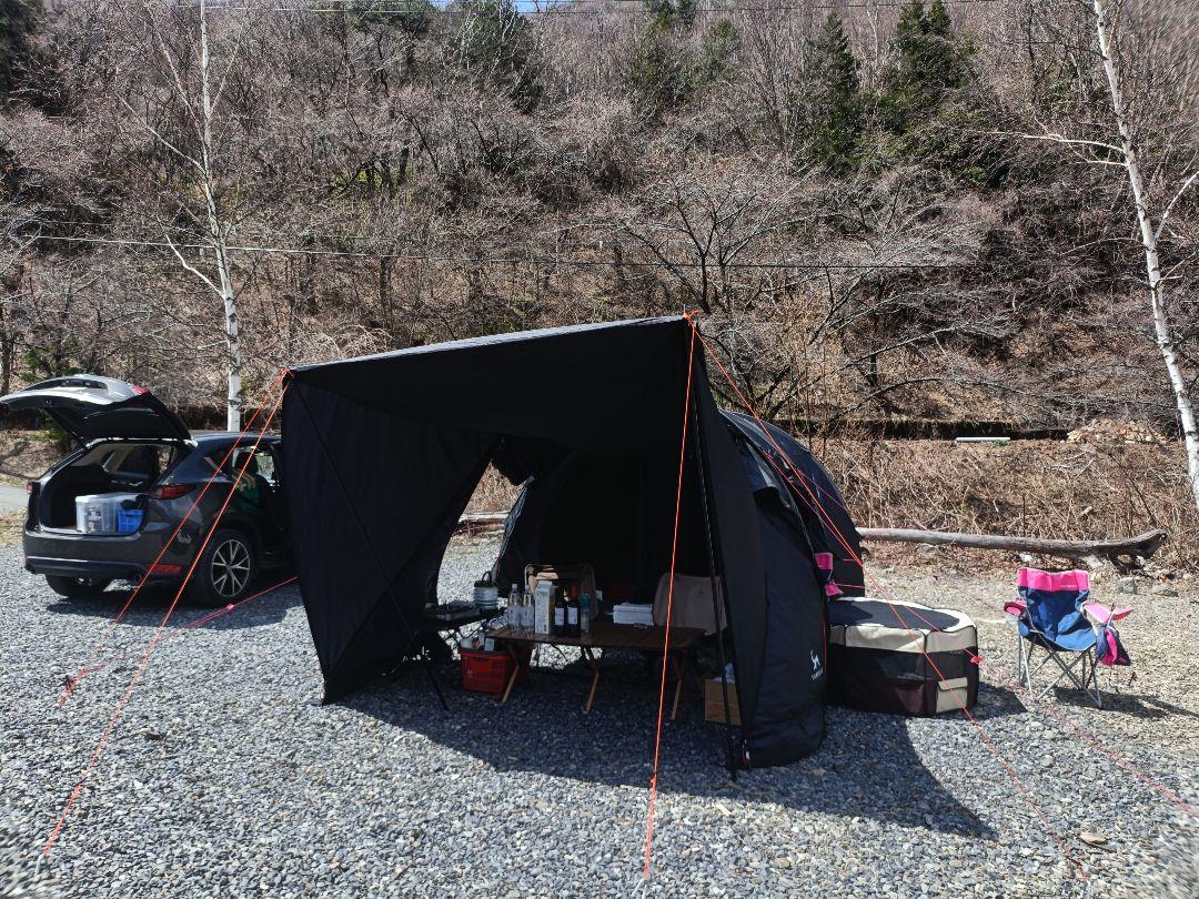 TOMOUNT 2ルームトンネルテント 3〜4人用