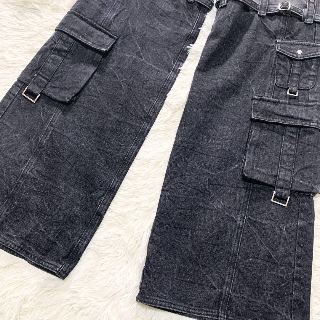 ✨未使用・タグ付き✨メゾンスペシャル　2WAYカーゴデニムパンツ