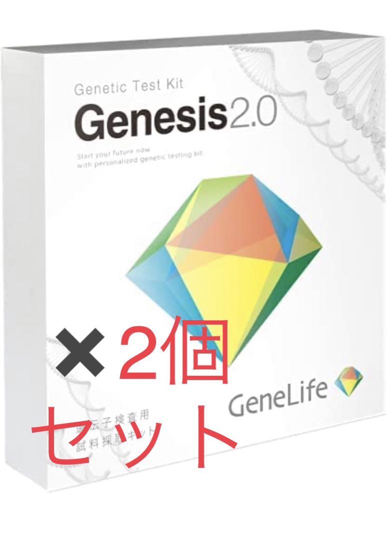 遺伝子検査キット ジーンライフ ジェネシス2.0 プラス