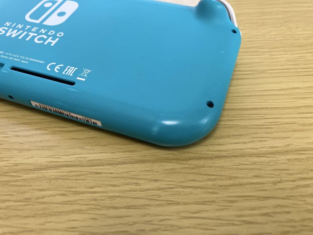 Nintendo Switch Lite ターコイズ 箱と充電器付き