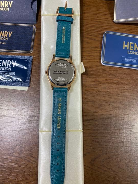 お値下げ 新品 ヘンリーロンドン HENRY LONDON 34mm レディース