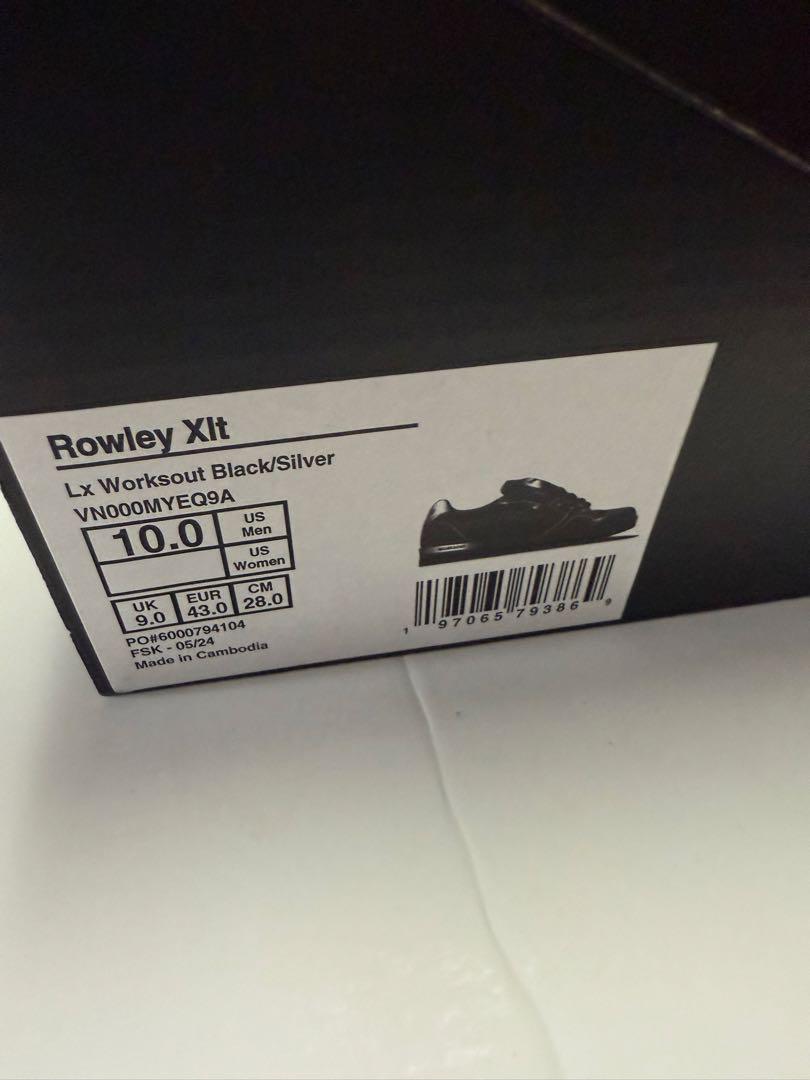 新品　VANS WORKSOUT PREMIUM Rowley XLT us10