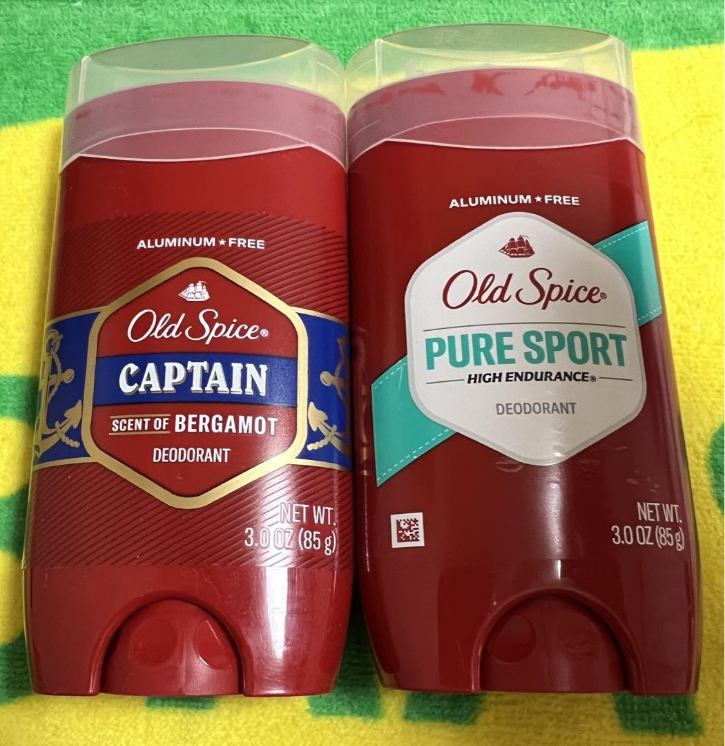 Old Spice Capitain 85g + Pure Sport 85g