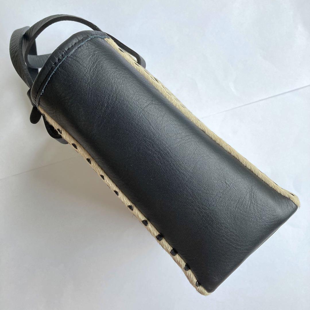 U by ungaro ユーバイウンガロ レザー ミニトートバッグ