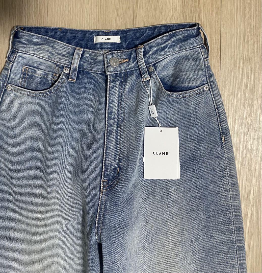 CLANE クラネ SLASH CUT DENIM PANTS INDIGO
