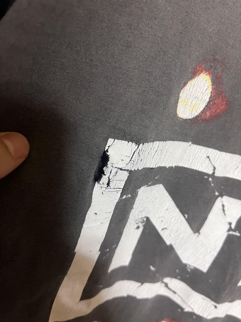 90’s nine inch nails tシャツ　バンドt