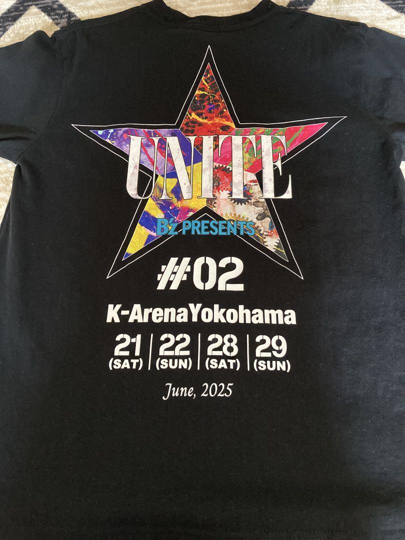 B'z PRESENTS UNITE#2 Tシャツ ブラック Sサイズ - メルカリ