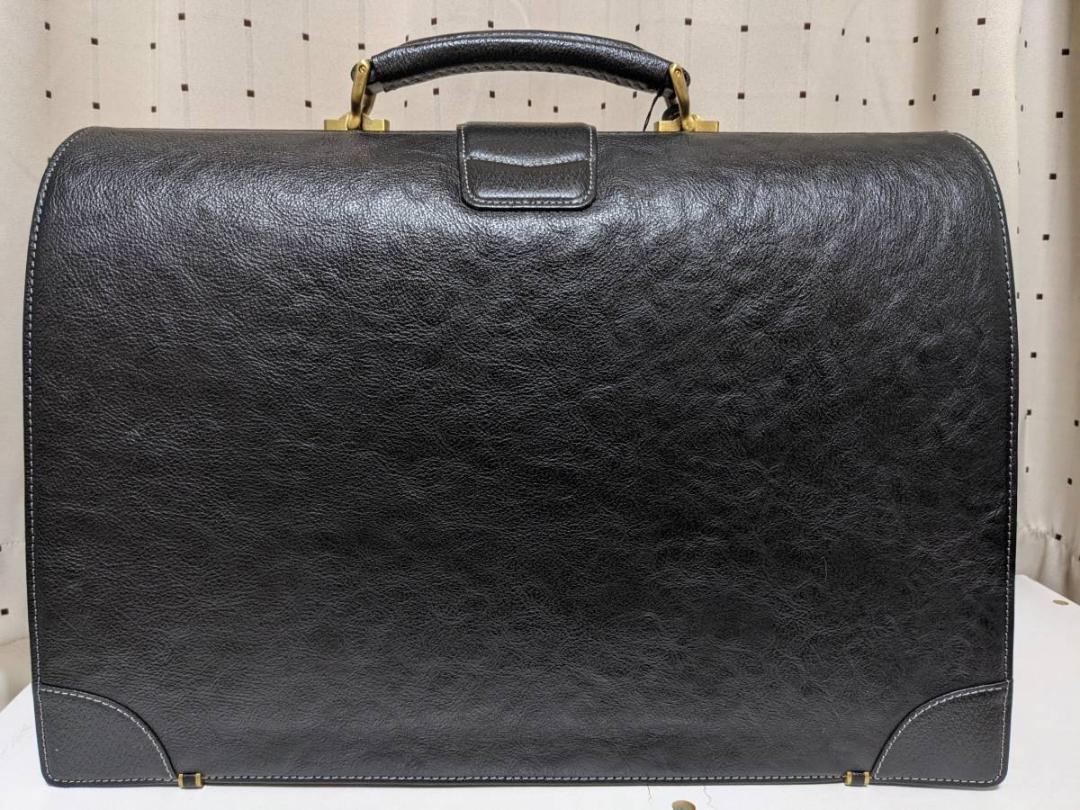 未使用品 創作かばん ホソ井 シボレザー ダレスバッグ | justinmychals.com