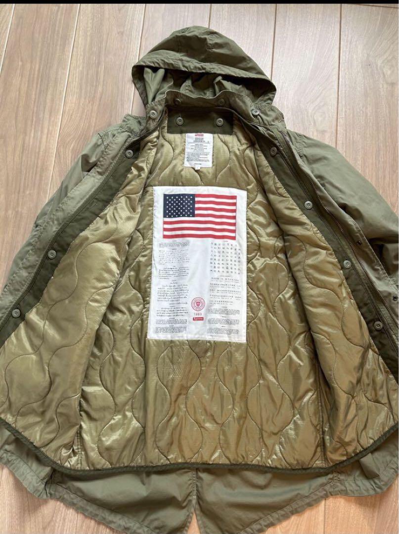 ジャケット・アウター 17AW Supreme AKIRA Fishtail Parka L