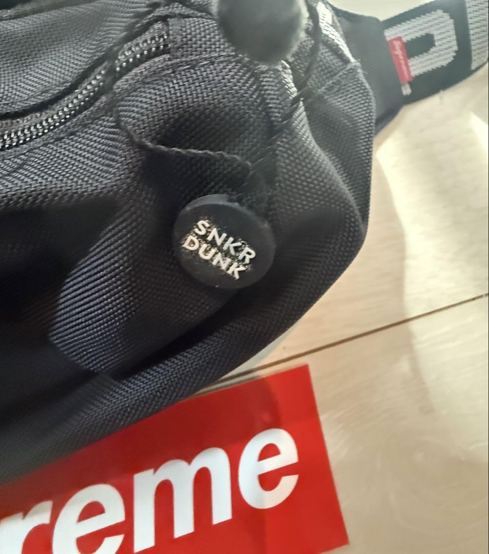 【スニダンにて購入】Supreme 18SS Waist Bag \"Black\"