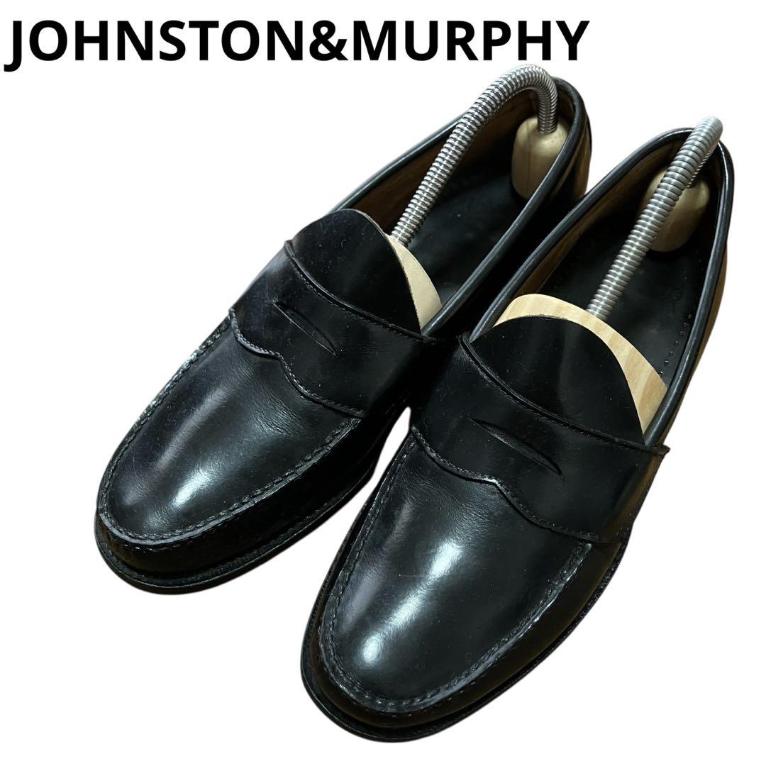 ジョンストンマーフィー JOHNSTON&MURPHY レザー　コインローファー