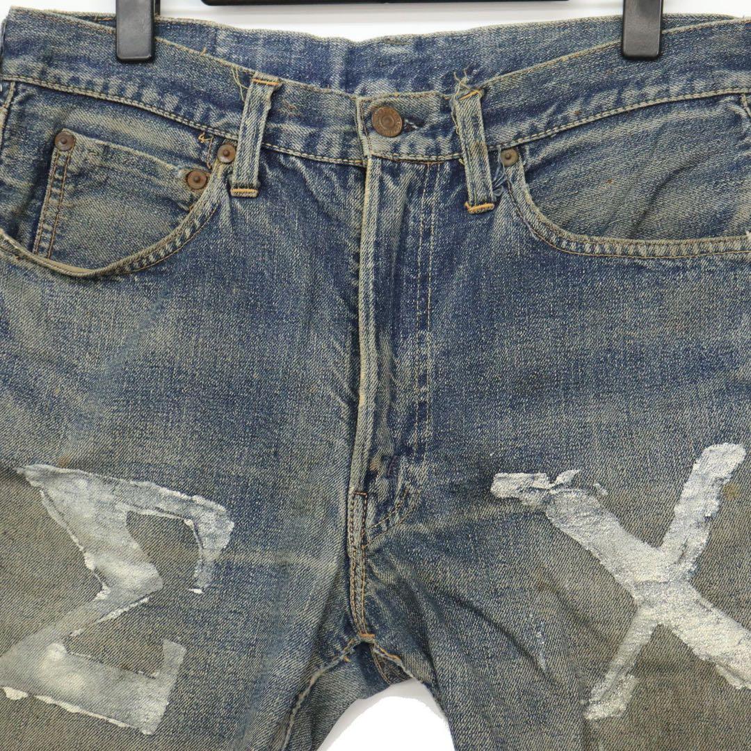 今季ブランド 50s 501zxx リーバイス 通常R 鉄製銅メッキ センター