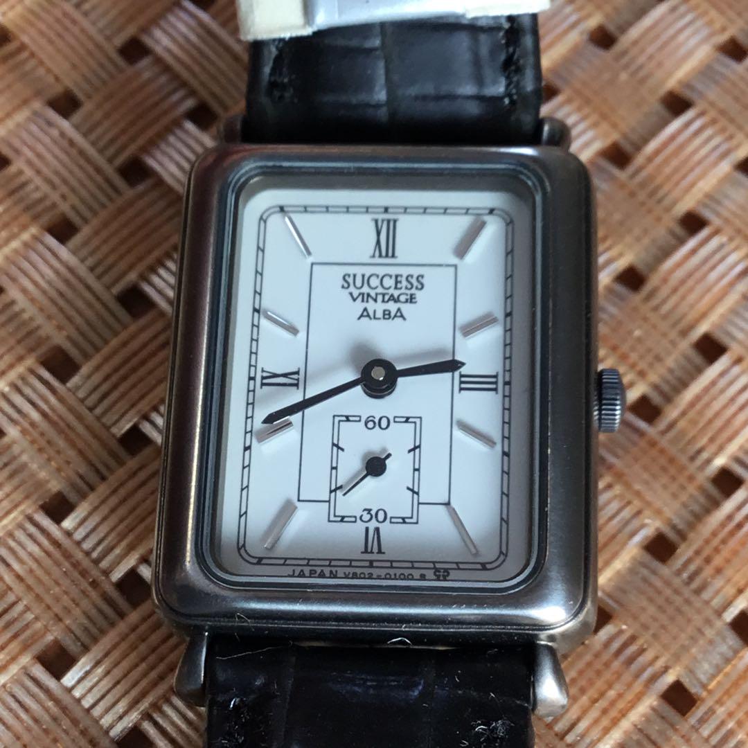 未使用品 SEIKO セイコー アルバ 90sクォーツ腕時計 電池交換済