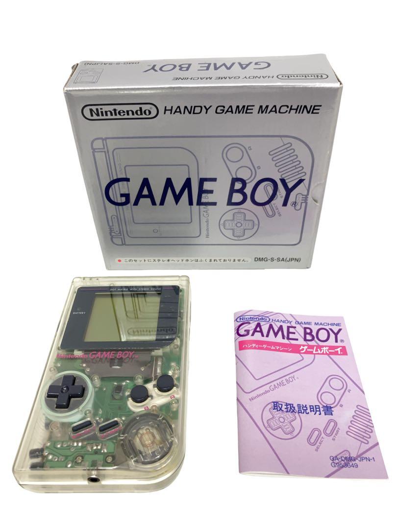 Nintendo ゲームボーイ クリア ブロス スケルトン