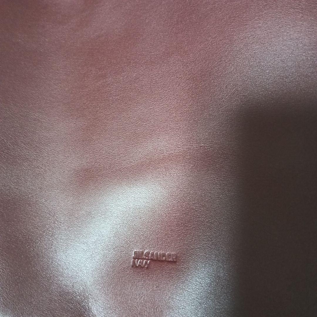 JIL SANDER NAVY トートバッグとポーチ セット