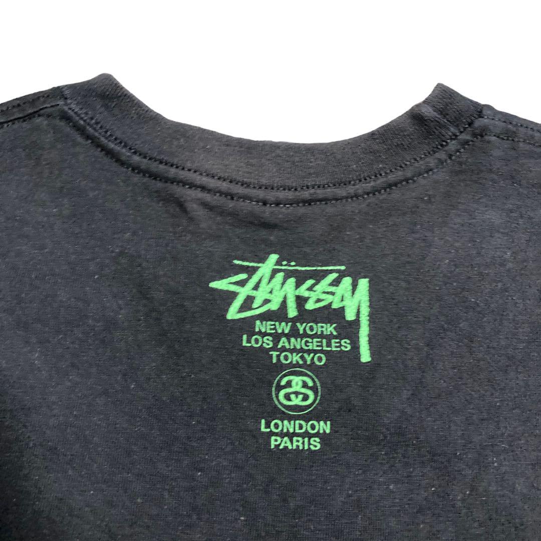 STUSSY 00s BIG PRINT T-SHIRT