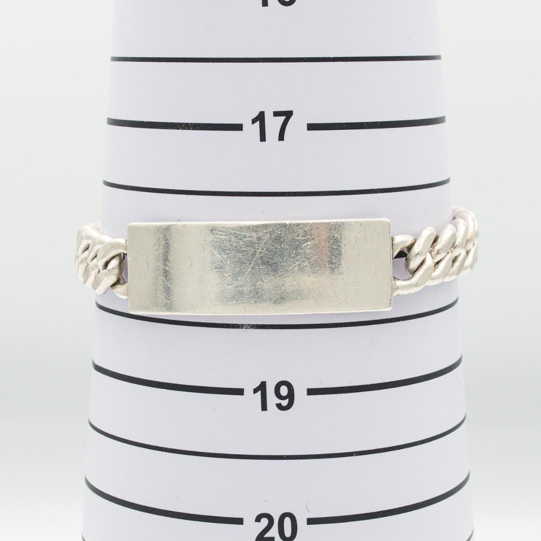 ヴィンテージ ティファニー ID ブレスレット シルバー 20cm 40年代 ヴィンテージ ティファニー ID ブレスレット シルバー 20cm 40年代