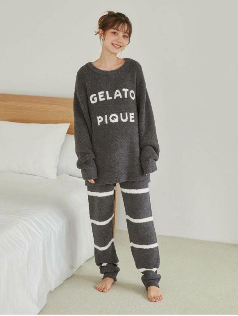 gelato pique ルームウェアセット グレー GELATO PIQUE ルームウェアセット グレー - メルカリ