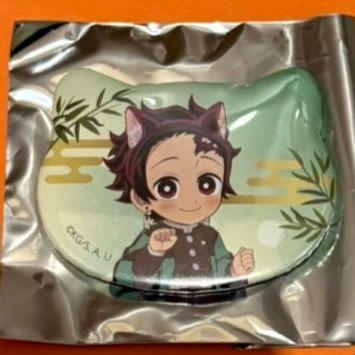 鬼滅の刃 ナンジャタウン ねこ型缶バッジ 特別任務賞 竈門炭治郎