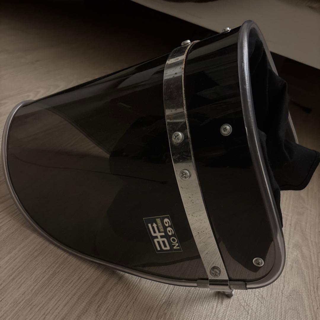 ゼットファーザー 旭 アサヒ 風防 ブラックフリーサイズ