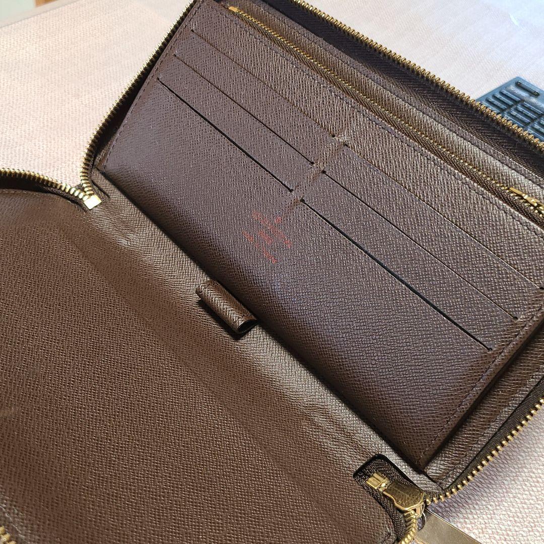 正規店お得 美品LOUIS ダミエ ジッピーウォレット FGbg7-m82207326225 VUITTON 特価即納